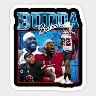 Vintage Budda Baker Retro Sticker